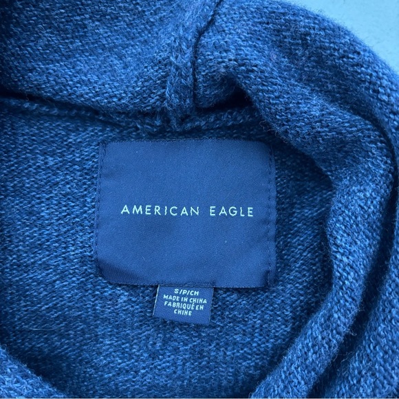 American Eagle Pullover Hoodie Sweater Southwestern Men's Small Cotton Wool - Picture 5 of 9